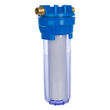 Фильтр магистральный Гейзер 1П 1/2-3/4 прозрачный - Фильтры для воды - Магистральные фильтры - Магазин электрооборудования Проф-Электрик
